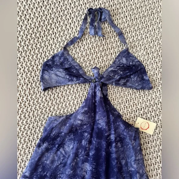 NWT Raga Tie Die Cutout Maxi Dress - Picture 6 of 12